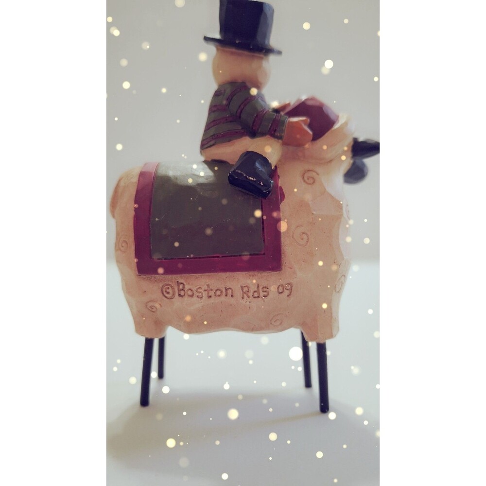 Blossom Bucket Sheep/Snowmen Retired 2009 Lot of 5 Boston Road By Barbara Lloyd - Picture 5 of 15